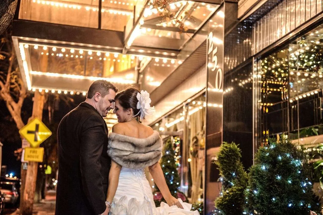 Bride and groom
